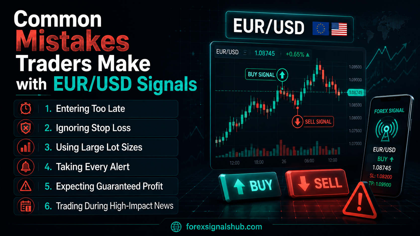 Common Mistakes Traders Make with EURUSD Signals