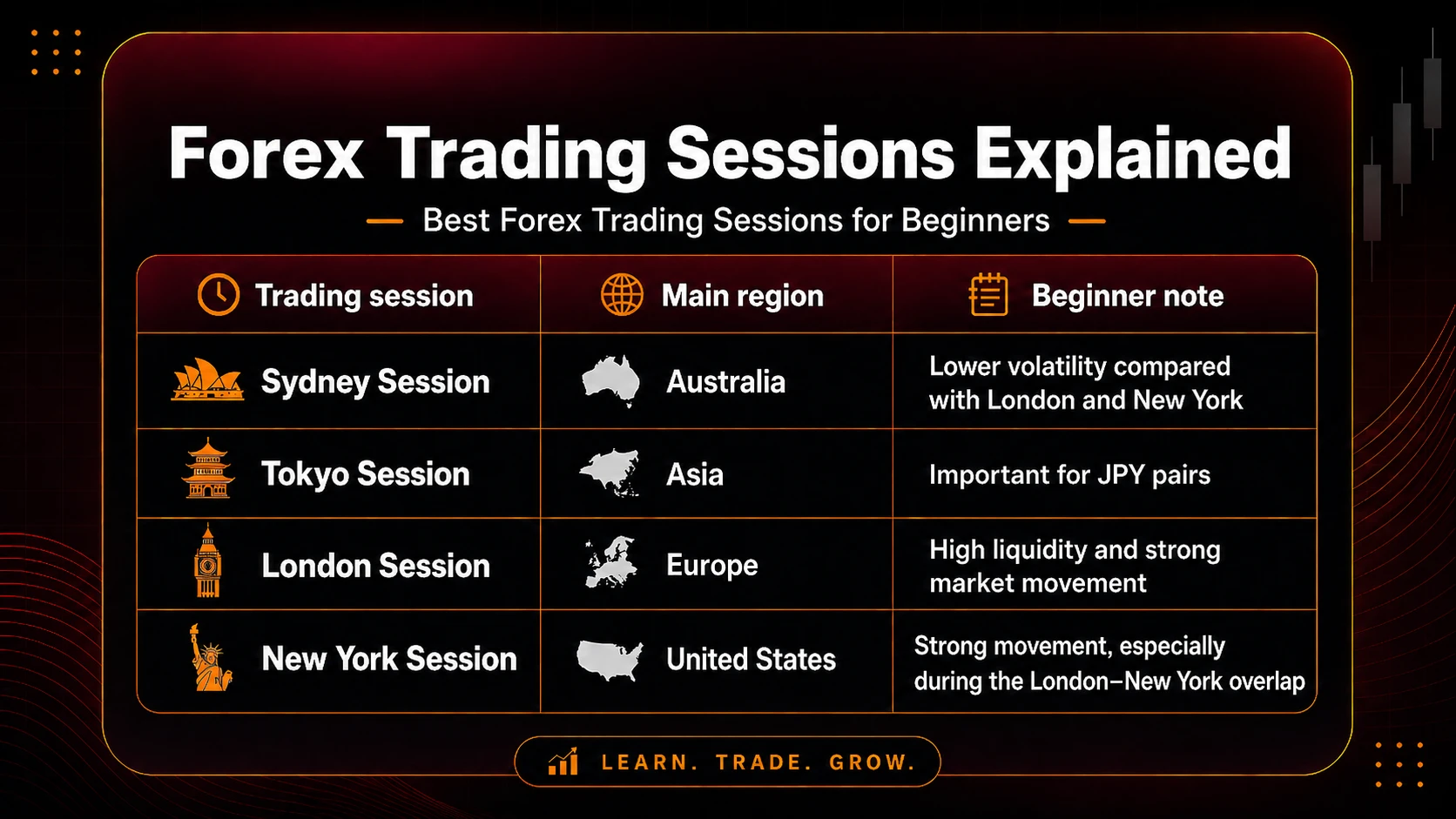 forex trading sessions